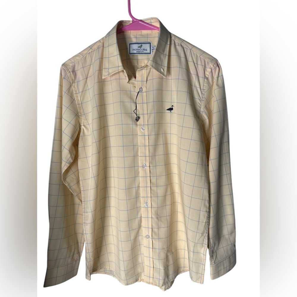 Properly Tied Button Up Collared Shirt